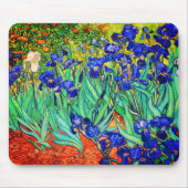 Irises von Vincent Van Gogh Mousepad (Vorne)