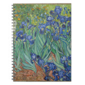 Irises von Vincent Van Gogh Notizblock (Vorderseite)