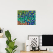 Irises von Vincent Van Gogh Poster (Heimbüro)