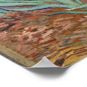 Irises von Vincent Van Gogh Poster (Ecke)