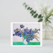 Irises von Vincent Van Gogh Postkarte (Stehend Vorderseite)