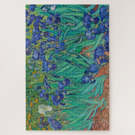 Irises von Vincent Van Gogh Puzzle (Vertikal)