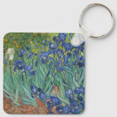 Irises von Vincent Van Gogh Schlüsselanhänger (Rückseite)