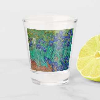Irises von Vincent Van Gogh Schnapsglas