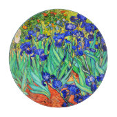 Irises von Vincent Van Gogh Schneidebrett (Vorderseite)