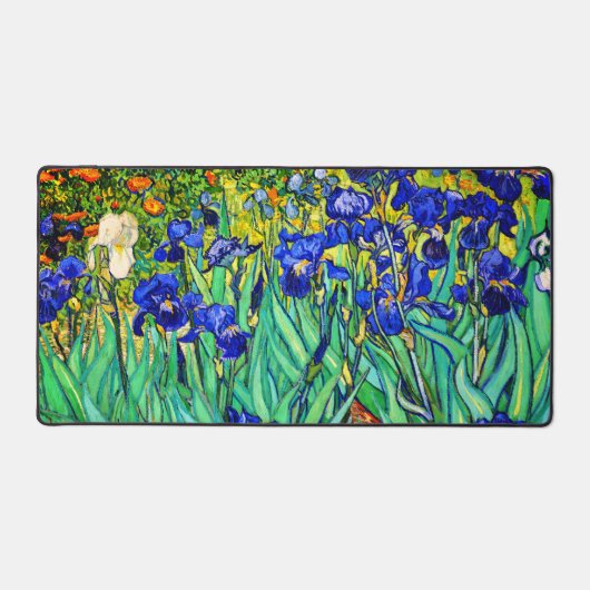 Irises von Vincent Van Gogh Schreibtischunterlage (Vorderseite)