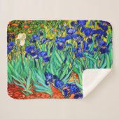 Irises von Vincent Van Gogh Sherpadecke (Vorderseite (Horizontal))