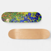Irises von Vincent Van Gogh Skateboard (Horizontal)