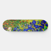 Irises von Vincent Van Gogh Skateboard (Horizontal)