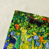 Irises von Vincent Van Gogh Strandtuch (Beispiel)