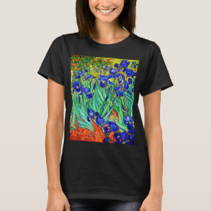 Irises von Vincent Van Gogh T-Shirt