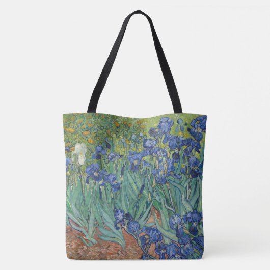 Irises von Vincent Van Gogh Tasche (Rückseite)
