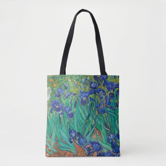 Irises von Vincent Van Gogh Tasche (Vorderseite)