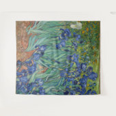 Irises von Vincent Van Gogh Wandteppich (Vorderseite (Horizontal))