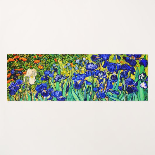 Irises von Vincent Van Gogh Yogamatte (Vorderseite (Horizontal))