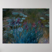 Irises & Water Lilies Poster (Vorne)