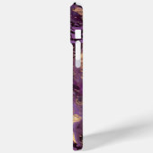 Irisgoldfarben wirbeln: Case-Mate iPhone hülle (Rückseite / Links)