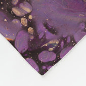 Irisgoldfarben wirbeln: fleecedecke (Ecke)