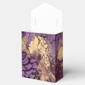 Irisgoldfarben wirbeln: geschenkschachtel (Geöffnet)