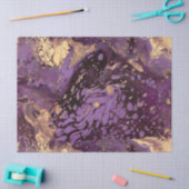 Irisgoldfarben wirbeln: seidenpapier (Basteln)