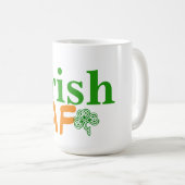Irish AF Funny Kaffeetasse (VorderseiteRechts)