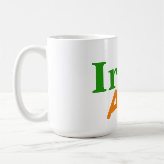 Irish AF Funny Kaffeetasse (Links)