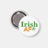 Irish AF Funny Magnet (Vorderseite/Rückseite)