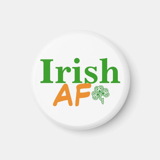 Irish AF Funny Magnet (Vorne)