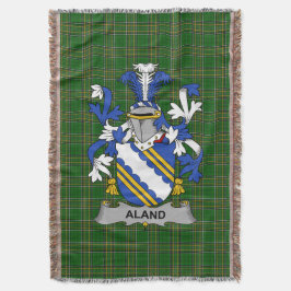 Irish Aland Coat of Arms Familienwappen Irland Decke