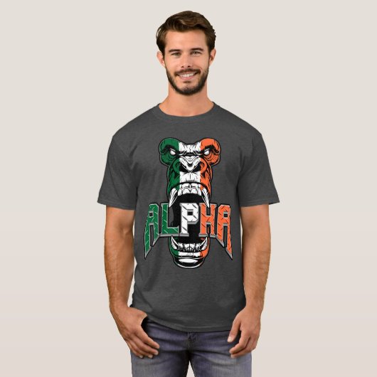 Irish Alpha T-Shirt (Vorne ganz)