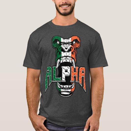 Irish Alpha T-Shirt (Vorderseite)