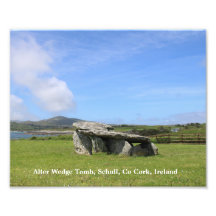Irish Alter Wedge Tomb, Schull, Co Cork, Irland