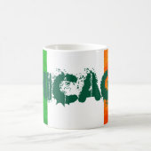 Irish American Chicago - irisches Erbe Kaffeetasse (Mittel)