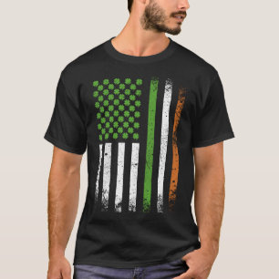 Irish American Flag Ireland Flag Men T-Shirt