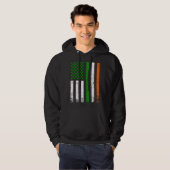 Irish American Flag Ireland Flag St Patrick s Day Hoodie (Vorne ganz)