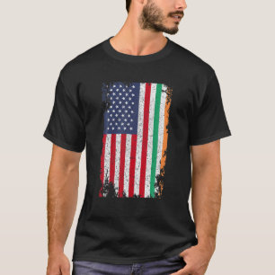 Irish American Flag Ireland Flag ST PATRICKS DAG T-Shirt