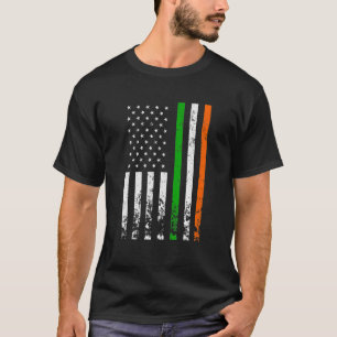 Irish American Flag Ireland Flag ST PATRICKS DAG T-Shirt
