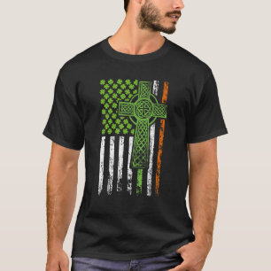 Irish American Flag Ireland Flag St Patricks Day S T-Shirt