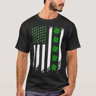 Irish American Flag Irland Flagge St Patricks Tag T-Shirt