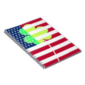Irish American Flag Kleeblatt Clover St. Patrick Notizblock (Rechte Seite)