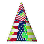 Irish American Flag Kleeblatt Clover St. Patrick Partyhütchen (Rechts)