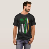Irish American Flag KURTHWOOD, LA T-Shirt (Vorne ganz)