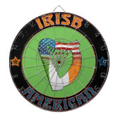 Irish American Harp Dart Board Dartscheibe (vorne)