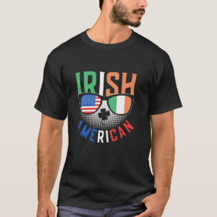 Irish American Ireland Family Roots USA Amerika T-Shirt