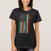 Irish American Italy flag Patrick's day cool Irela T-Shirt (Vorderseite)