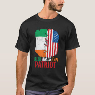 Irish American Patriot Family Roots Ireland Usa T-Shirt