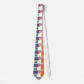 Irish American Pride US Ireland Flag Neck Tie Krawatte (Vorderseite)