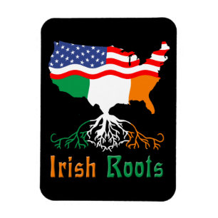 Irish American Roots Magnet