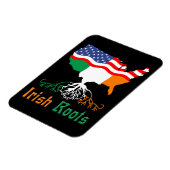 Irish American Roots Magnet (Linke Seite)