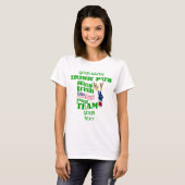 Irish American St Patrick's Day T-Shirt (Vorne ganz)
